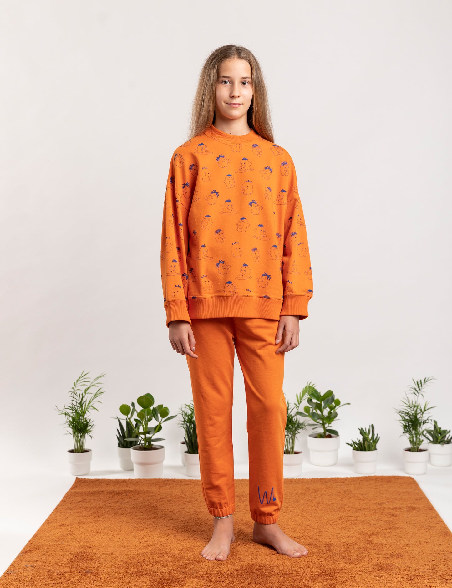 JOGGER SIMON NARANJA