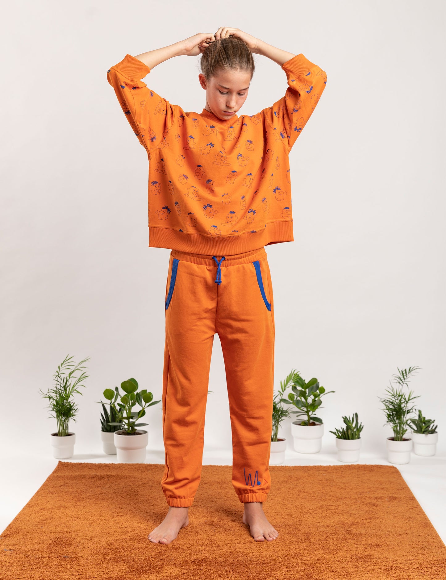 JOGGER SIMON NARANJA