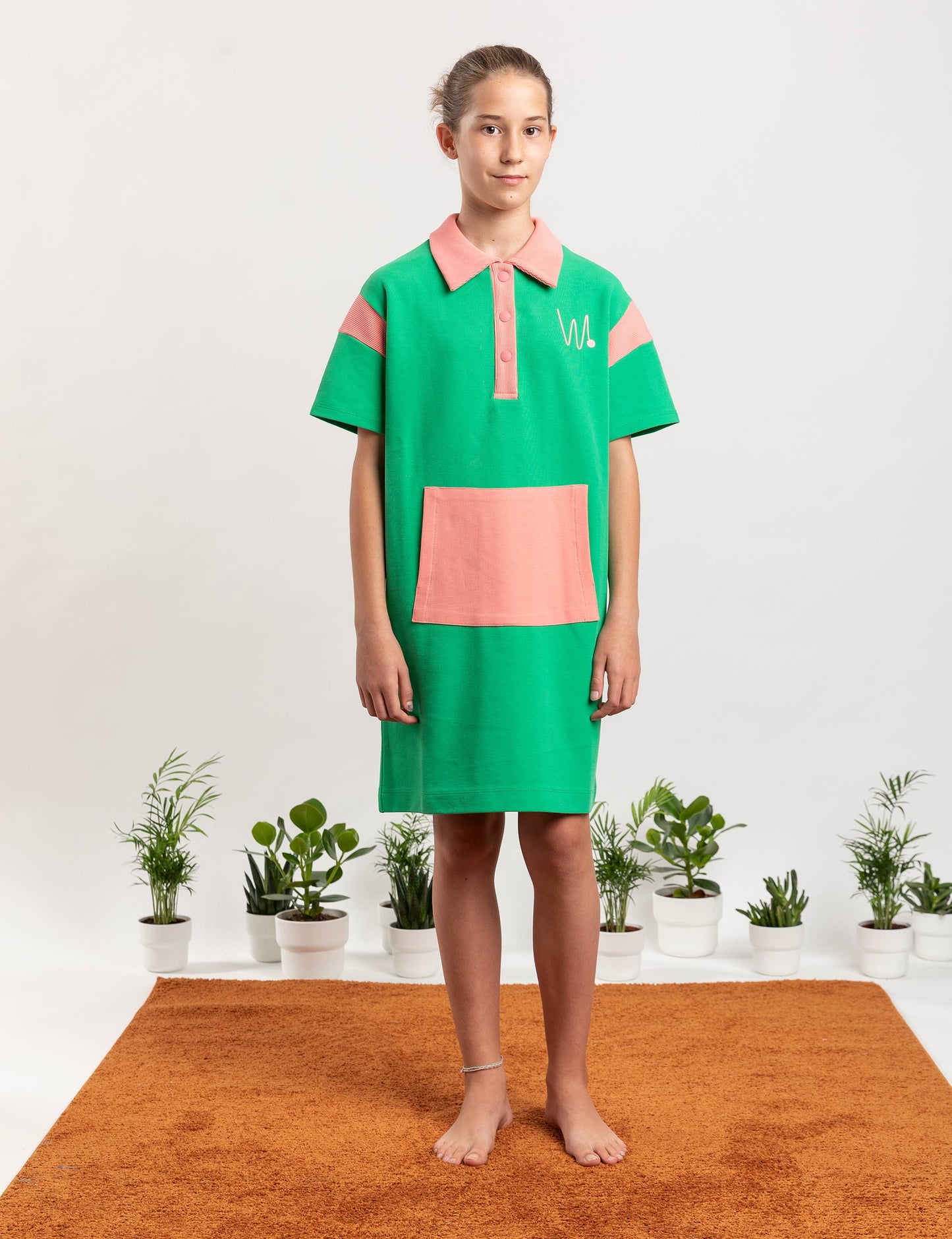 Parrot Polo Dress 1